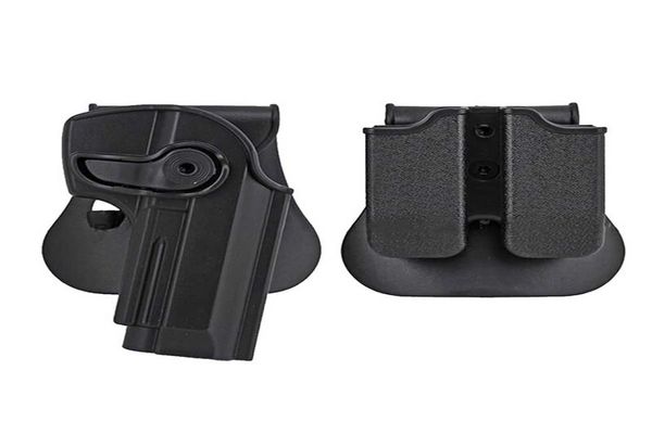 

beretta 9296m9 tactical holster outdoor hunting polymer retention roto holster double magazine holster m92 black tan fit4261542