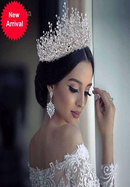 

youlapan hp193ps bride jewelry rhinestone accessories hair band wedding headwear headband crown queen brides tiara3763348, White;golden
