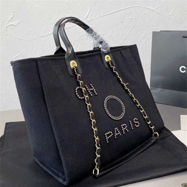 

luxury women's hand canvas beach bag tote handbags classic large backpacks capacity small chain packs big crossbody 802r 50% outlet onl