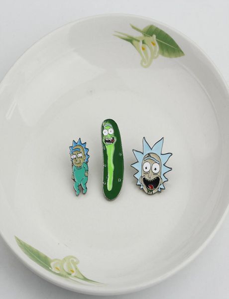 

3pcsset women brooches enamel pins fashion cartoon funny brooch clothes lapel button metal pin jewelry accessories9706459, Gray