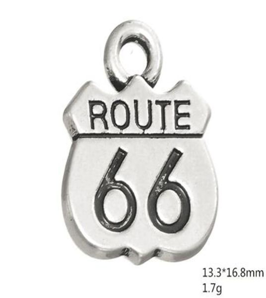 

2021 diy route 66 road sign charms jewelry for making other customized jewelry4687331, Bronze;silver