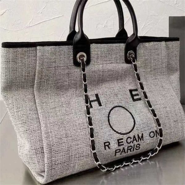 

luxury women's classics hand embroidered pearl beach bag big ladies small backpacks canvas chain backpack evening handbags qo1s factory