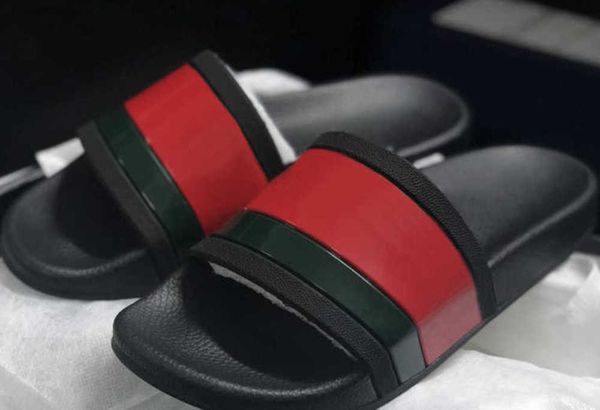 

designer sandalsmen women rubber hollow out slide sandal black white slipper summer beach flat slides fashion girl print flip flops slipper