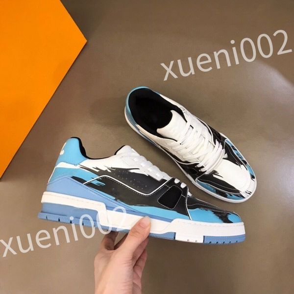 

2023 new designer casual shoes men women sneakers technical fabric breathable shoes chunky rubber sole walking party shoe, Black