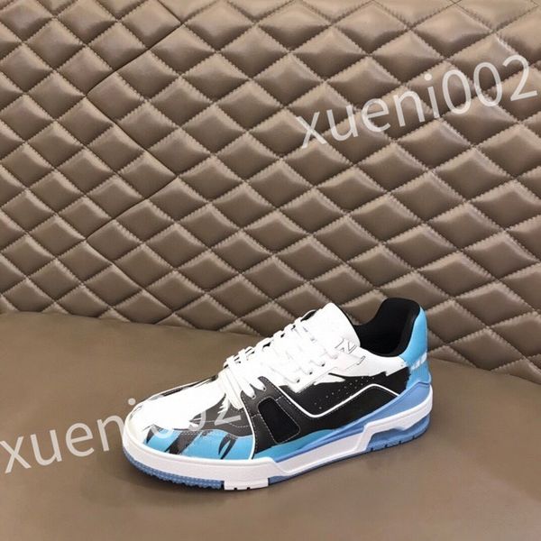 

new designer casual shoes men women sneakers technical fabric breathable shoes chunky rubber sole walking party shoe, Black