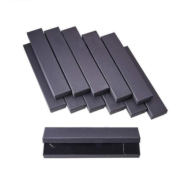 

squarerectangle jewelry organizer box for earrings necklace bracelet display gift box holder packaging cardboard boxes black mx208321372, Black;white