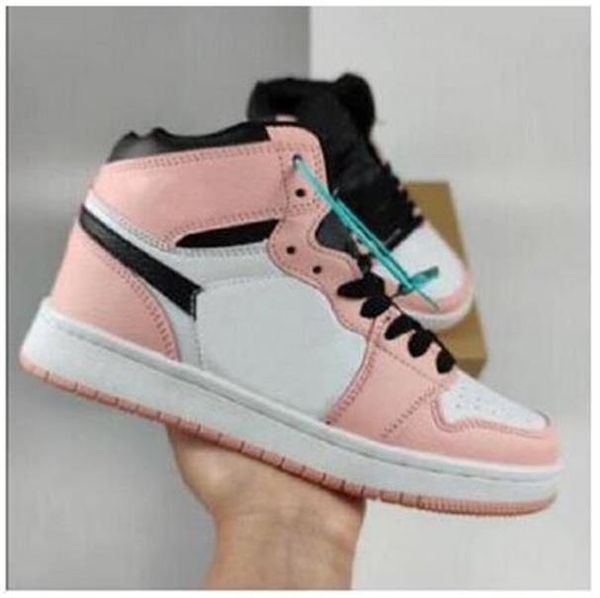 

dress shoe women basketball shoes mid gs pink quartz 555112-602, Black