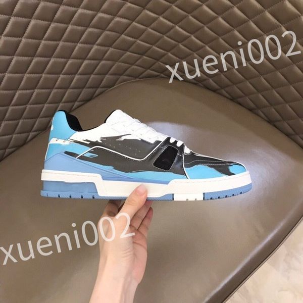 

new designer casual shoes men women sneakers technical fabric breathable shoes chunky rubber sole walking party shoe, Black