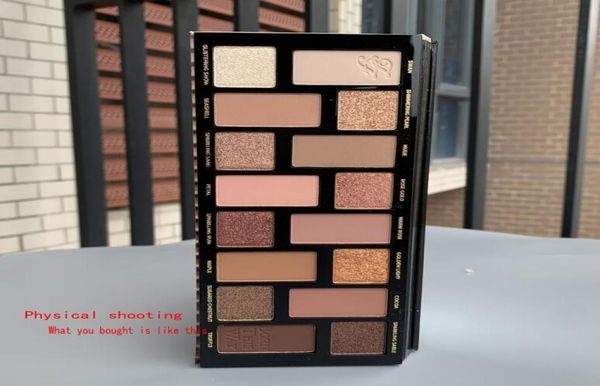 

cosmetic born this way the natural nudes palettes 16 colors eye shadow palette shimmer matte makeup2423459