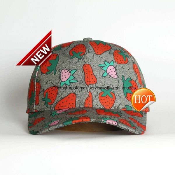 

1strawberry baseball caps man's cotton cactus classic letter Ball caps summer women sun hats outdoor adjustable Snapback Cap girl's cute visor222783, Cl.1
