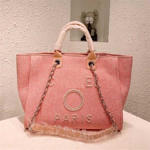 

women's luxury beach bag hand embroidered pearl big ladies small backpacks designers canvas chain backpack evening handbags zqyp factor