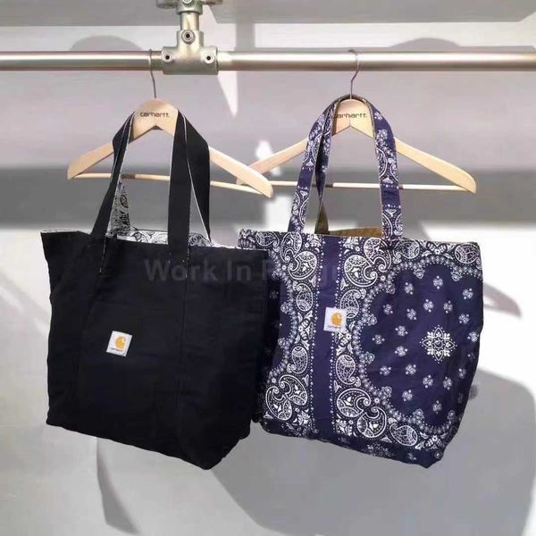 

hvb3 other fashion accessories carhart bandana tote bag reversible 9m8d, Silver