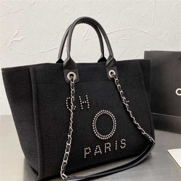 

classic luxury women's hand canvas beach bag tote handbags large backpacks capacity small chain packs big crossbody qf1j 70% off outlet