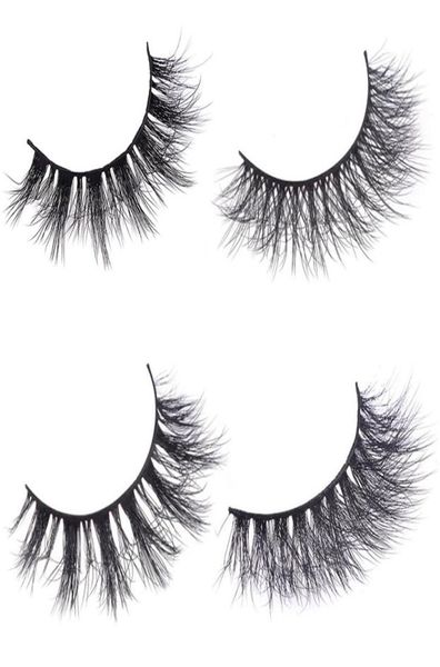 

5d faux mink eyelashes 1218mm long 3d fluffy silk lashes soft synthetic hair false eyelash wispy crisscross thick natural handmad3821516