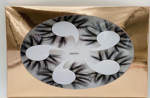 

25mm long thick false eyelashes 5 pairs set with luxury laser packing handmade fake lashes extensions handmade eye makeup2983122