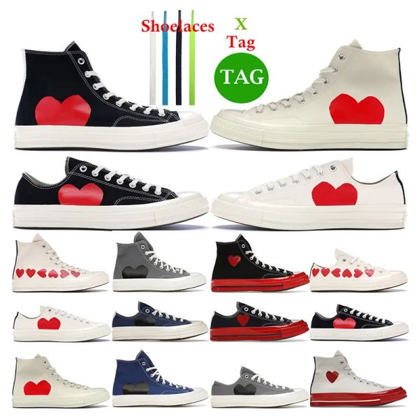 

designer canvas shoes 1970s platfprm casual high low all star black white grey blue red midsole classic sports sneakers tennis