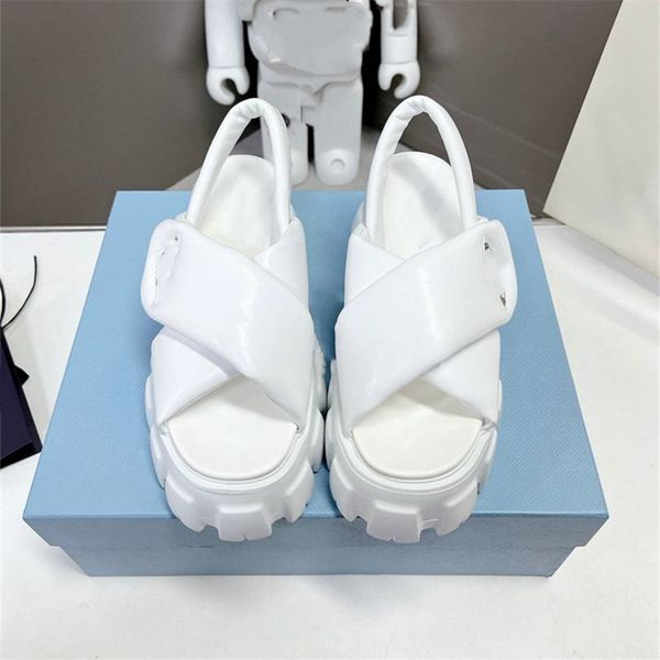 

fashion sandals luxury design 2023 pradity women's high heels business work leather canvas casual student sandals 03-014, Black