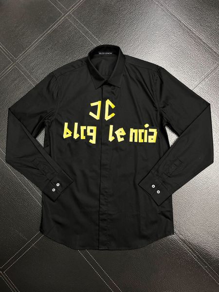 

blcg lencia mens brand shirts designer shirts paris brand clothing male men long sleeve cotton plus size 8188, White;black