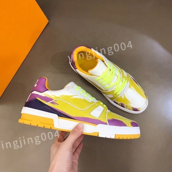 

2023 new men's trainers designer man's casual shoes quality men lace-up sneakers outdoor runing sport shoes fashion mens basketbal, Black