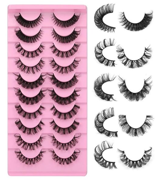 

cat eye lashes fluffy faux mink lashes russian strip curl false eyelashes 8d 3d wispy curling eyelash dramatic natural long thick 8770084