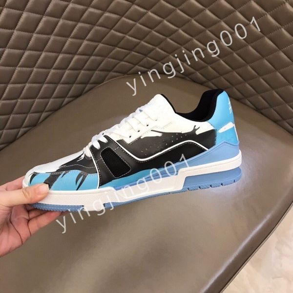 

platform designer boots low casual shoes sneakers women's mens fashion party flat leather vintage trainers, Black