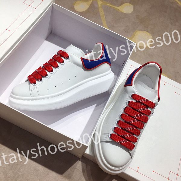 

2023 new luxurys designer men trainer causal shoes fashion brand woman leather lace up platform sole sneakers white black mens womens sizes