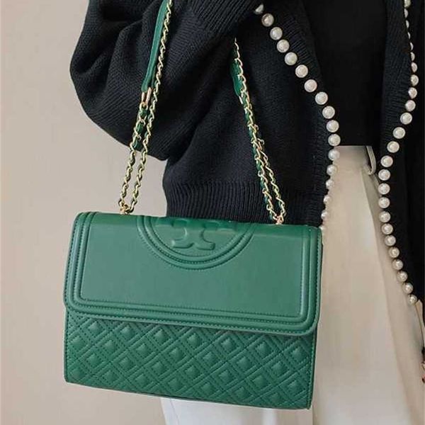 

designer bag 2023 handbag new niche design fashionable and versatile trendy ins style diamond grid tassels one shoulder crossbody chain