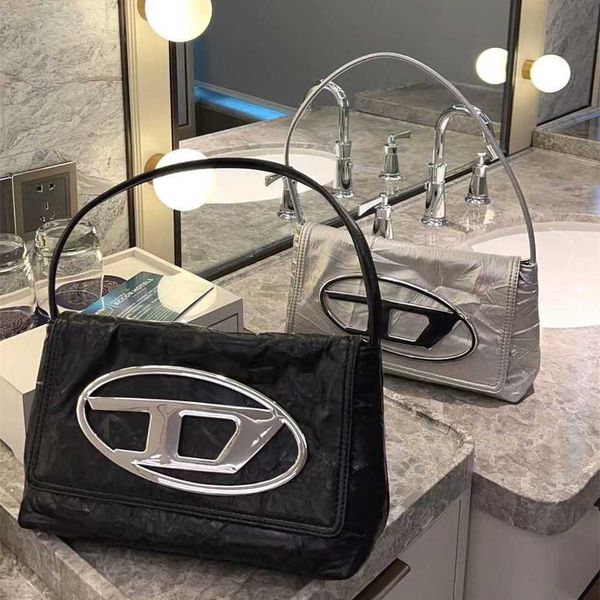 

hobo bag silver underarm bag women's texture niche spicy girl style jingle bag portable medieval bag shoulder bag 5iqs 60% factory outl