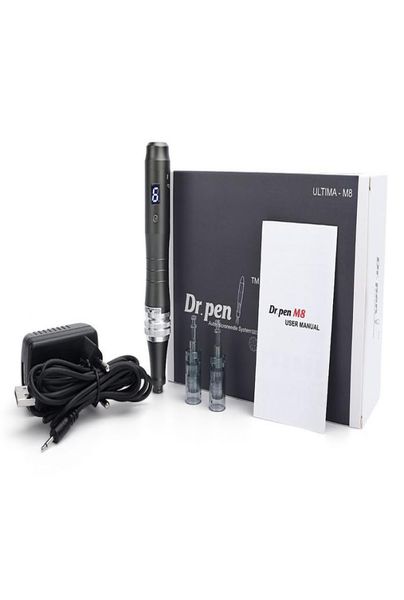 

m8 wireless professional microneedle roller derma pen electric skin care kit microneedle therapy system highquality beauty machi8406239