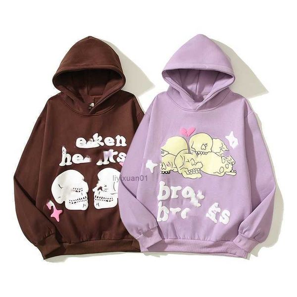 

men's hoodie high street sports hoodiehop designer loose and women's hellstar trend 23ss fashion hip 4y8e, Black