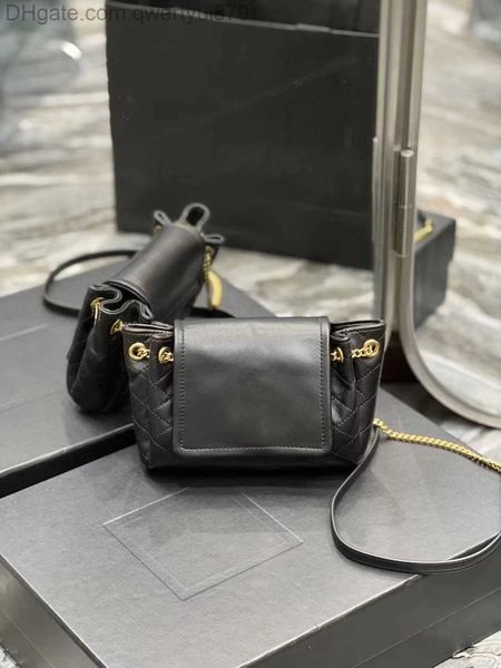 

fashion show designer mini nolita bag lambskin soft luxury woman handbag lattice metal letters paired with gold chains and leather straps en
