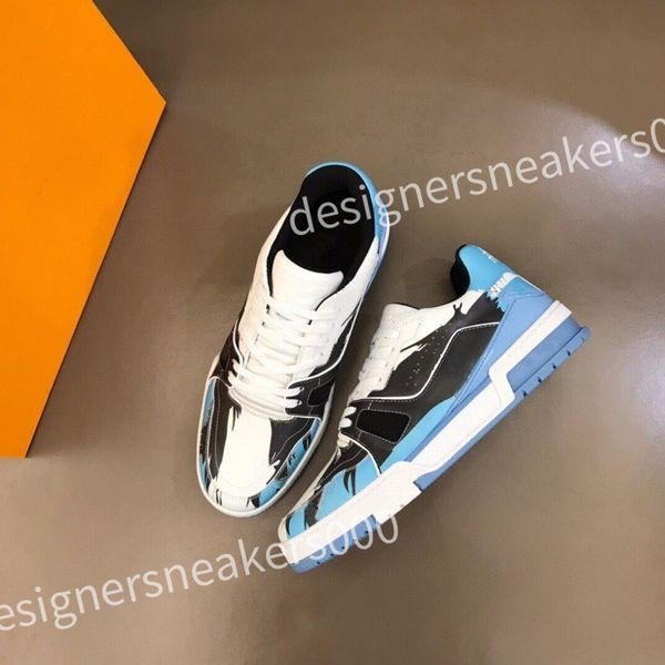 

2023 designer running shoes men sports casual shoe ccity sneaker woman trainer calfskin reflective sneakers, Black
