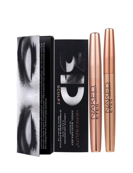 

heres b2uty 3d fiber lash mascara lengthening mascara 3d waterproof transplanting gel natural black color makeup mascara set3947460