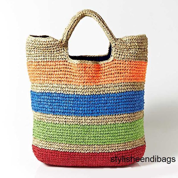 

shoulder fashion crochet summer beach bags colorful straw bag tasselled women travel handmade handbags girl tote dhgate stylisheendibags