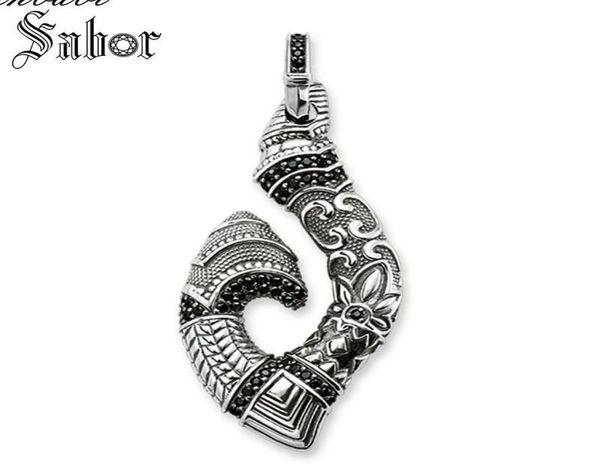 

pendant hook maori 925 sterling silver for women men fashion jewelry gift heart rebel pendant fit necklace thomas4326942
