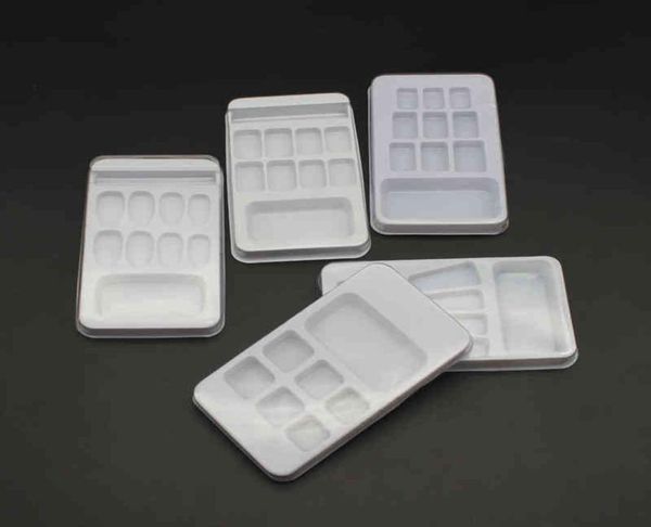 

nxy press on nail on packaging box plastic trays with cover whole 10 20 30 50 100 pieces for various shapes in bulk7817939, Silver;gold