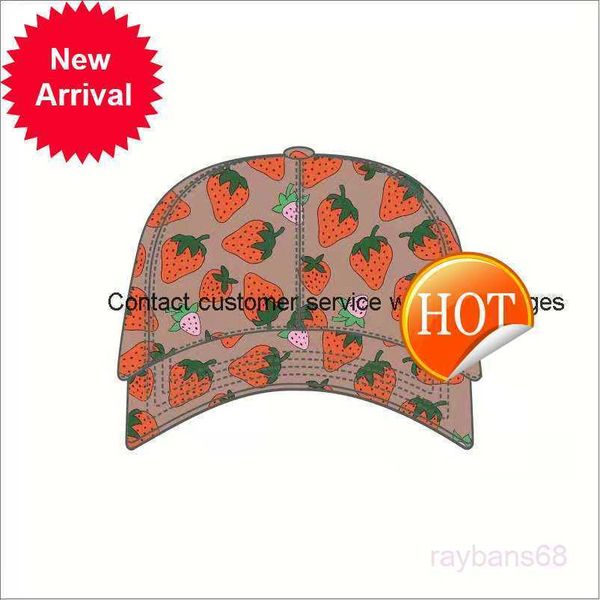

strawberry baseball caps man's cotton cactus classic letter ball summer women sun hats outdoor adjustable snapback cap1333783, Blue;gray