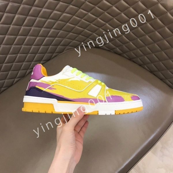 

new platform designer boots low casual shoes sneakers women's mens fashion party flat leather vintage trainers, Black