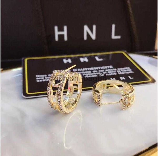 

premium luxury letter earrings charm fashion designer earrings 18k gold-plated fine jewelry classic senior young people couple family christ, Golden;silver