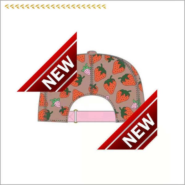 

1trawberry baseball caps man's cotton cactus classic letter ball caps summer women sun hats outdoor adjustable snapback cap girl's, Blue;gray