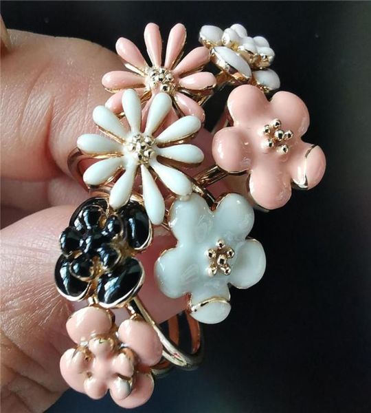 

retro style floral women rings wedding engagement ring simple floral fashion party jewelry8214407, Silver