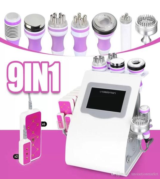 

super 9 in 1 unoisetion cavitation radio frequency vacuum cold pon shaping laser slimming machine 6 big 2 small5539137