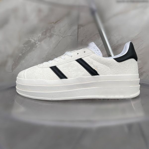 

new retro gazelle casual shoes men women fashion black white gum mens blue beige pink velvet bonner designer trainers platform sneakers 36-4
