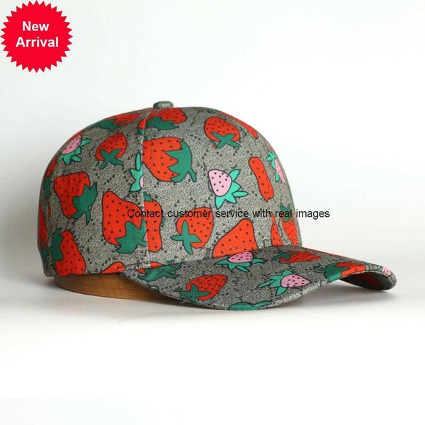 

strawberry baseball caps man's cotton cactus classic letter ball caps summer women sun hats outdoor adjustable snapback cap girl's, Blue;gray