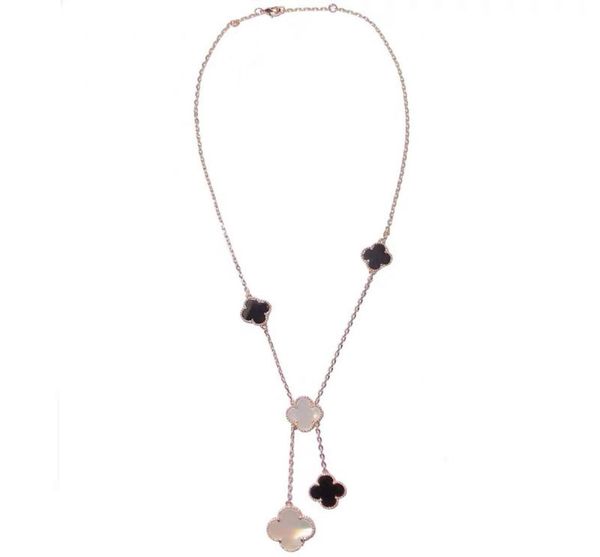 

fourleaf grass necklace s925 silver plated 18k gold baitao creative fritillaria fritillaria size fritillaria clavicle chain9899493