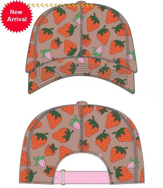 

strawberry baseball caps man's cotton cactus classic letter ball caps summer women sun hats outdoor adjustable snapback cap girl's, Silver