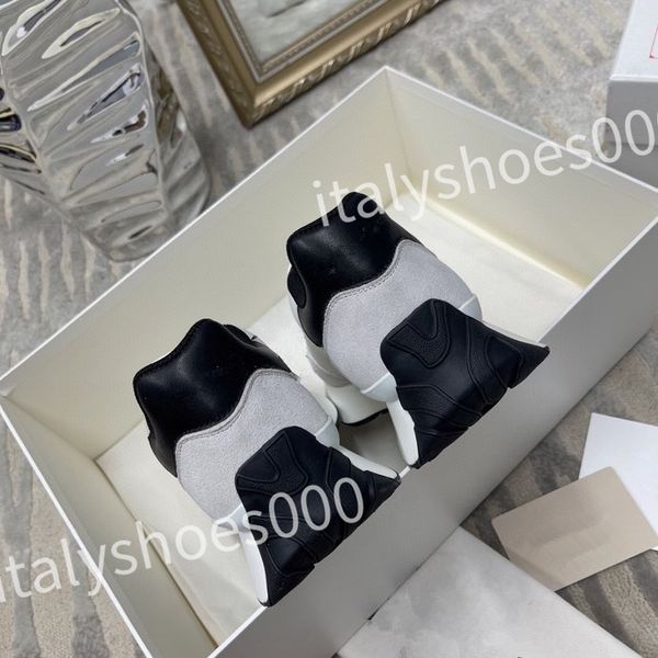 

2023 new casual shoes women travel leather lace-up sneaker cowhide fashion lady flat designer running trainers woman shoes size 35-41, Black