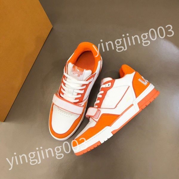 

2023 luxury designer sneakers plate-forme shoes pop color matching running shoes thick sole trend light fashion all match color cool casual, Black