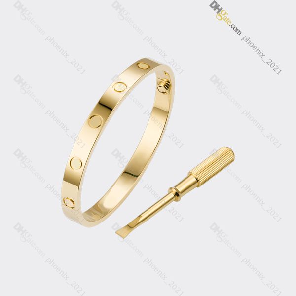 

designer bracelet for women love bracelet titanium steel bangle gold-plated never fading non-allergic; gold bracelet store/21621802, Black