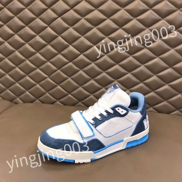 

new luxurys designer sneakers shoes pop color matching running shoes thick sole trend light fashion all match color cool casual lace-up dad, Black